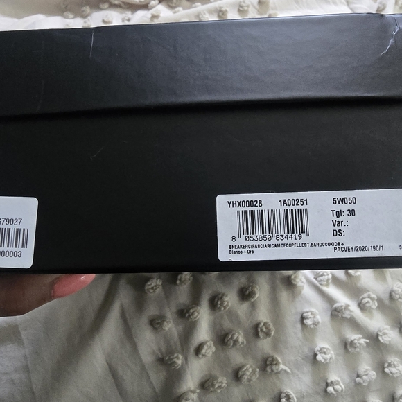 Authentic Versace Kids Boys Sneakers size 12 European size 30 - Picture 2 of 7